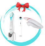 Leaf with Skin Scrubber and Eye Massager